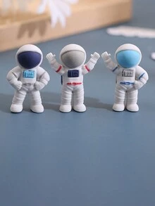 48入組卡通太空人橡皮擦，可擦除而又不留痕跡，小學生值得擁有的潔淨橡皮擦，幼稚園禮物 - 彩色 - 查看 2