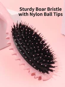 1入組捲曲定義梳，男女適用於梳理塑造，減少抽拉和捲曲分離，適用於塑造捲髮