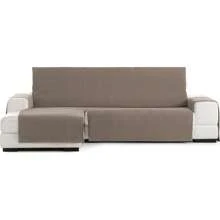 Eysa Versatile And Easy To Place Left Chaise Longue Sofa Cover - Left Chaise Longue Sofa Cover Total Protection For Your Sofa With An Extra Soft Touch And 100% Made In Spain - Màu nâu Sô-cô-la - Xem 1