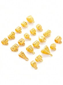 4Color 20 Types Of Three-Way Connecting Beads Alloy For Bracelet Necklace Pendant DIY Handmade Jewelry Accessories Making R224