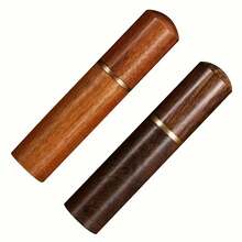 30pcs Self-Threading Needles With Random Sizes And Wooden Storage Tube, Easy Thread Sewing Needles For Elderly, Ideal For Clothes And Cross-Stitch Embroidery - Multicolor - View 3