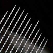 30pcs Self-Threading Needles With Random Sizes And Wooden Storage Tube, Easy Thread Sewing Needles For Elderly, Ideal For Clothes And Cross-Stitch Embroidery - Multicolor - View 8