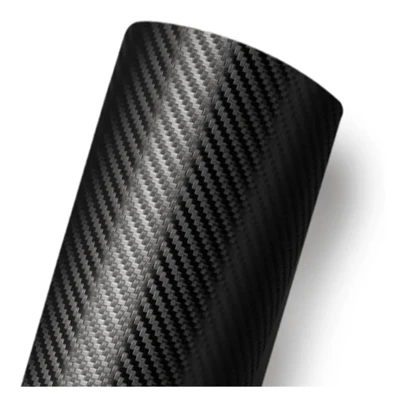 Envelopamento Fibra Carbono 3d Preto - Imprimax