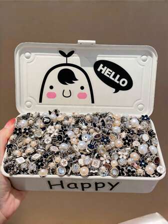 40/60 Pcs Random Needleless Button Set To Prevent Shirts And Clothes From Being Exposed, With Detachable Invisible Buttons And Multifunctional Elegant Decorative Buttons (Excluding Picture Box)Iron On Patchesparty Bag Fillerchristmas Baubleschristmas Partychristmas Decorations Homechristmas Decorationschristmas Stocking Fillers