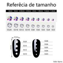 Chic & Fun Rhinestones & Decorations - 無色 - 查看 3