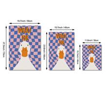 FajerminArt 1pc Optional Frame What The Duck Print Posters Canvas Art Wall Decor For Bathroom, Bedroom, Dorm - Pink Bathroom Decor Wall Arts - Multicolor - View 3