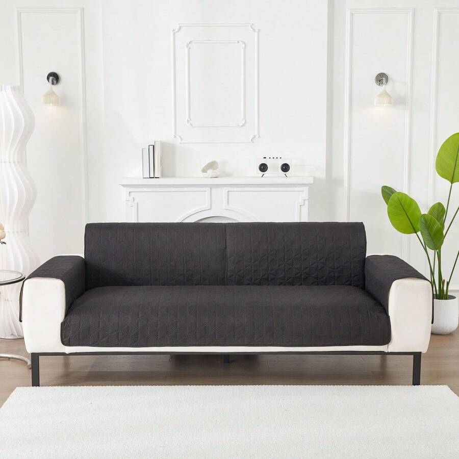 防水、防滑、防污寵物沙發墊套組 - 黑色 - 查看 1