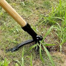 Retractable Stand-Up Weeds Puller Tool - Durable Stainless Steel Construction With Comfortable Ergonomic Grip For Effortless Weeds Removal - Essential Garden Kit For A Neat Lawn And Yard, Reduced Back Strain, And Easy Storage