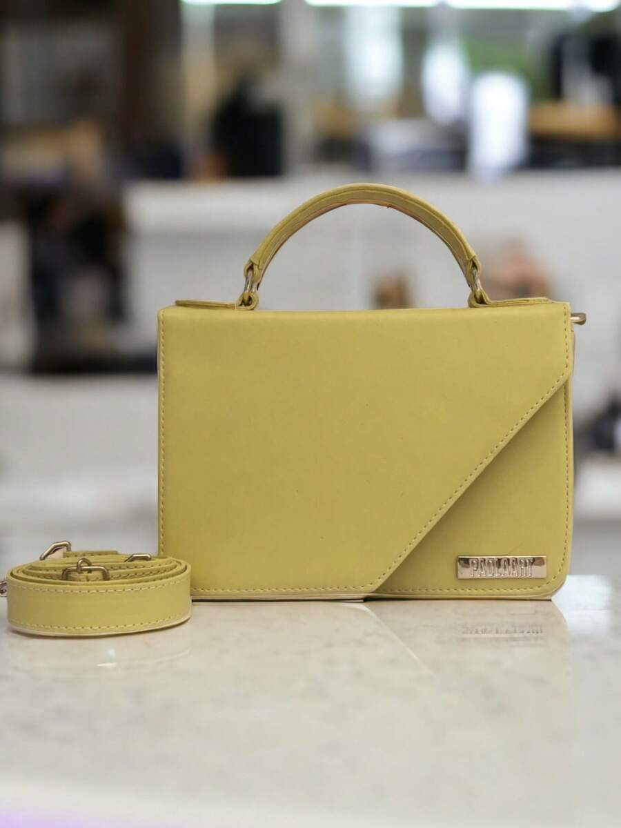 Women Tote Bags - 黃色 - 查看 1