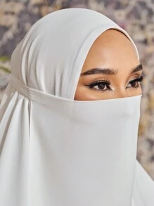 1pc Women's Veil Headscarf Accessory - Multicolor - View 7