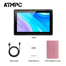 701A 7 Inch Tablet 2GB RAM 32GB ROM For Android 11 Tablet PC With Quad Core Processor, HD IPS Display, Dual Camera, WiFi, Tablet With Case, - Hồng - Xem 4