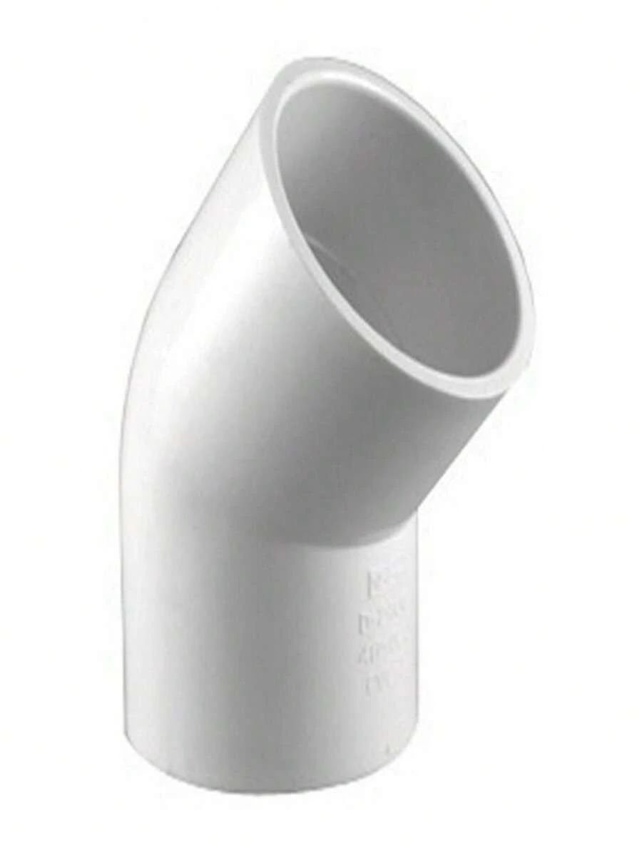 PVC 02309 1400 1.5 In. Slip X Slip PVC 45 Degree Pipe Elbow - Pack Of ...