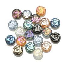 105pcs 6mm Rose Shaped AB Color Glass Crystal Loose Beads String For DIY Necklaces And Jewelry Making - One Bag - View 8