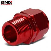 16-AN Female Flare To 1" Npt Male Red Aluminum ExpANder B-Nut Swivel Fitting - 紅色 - 查看 1