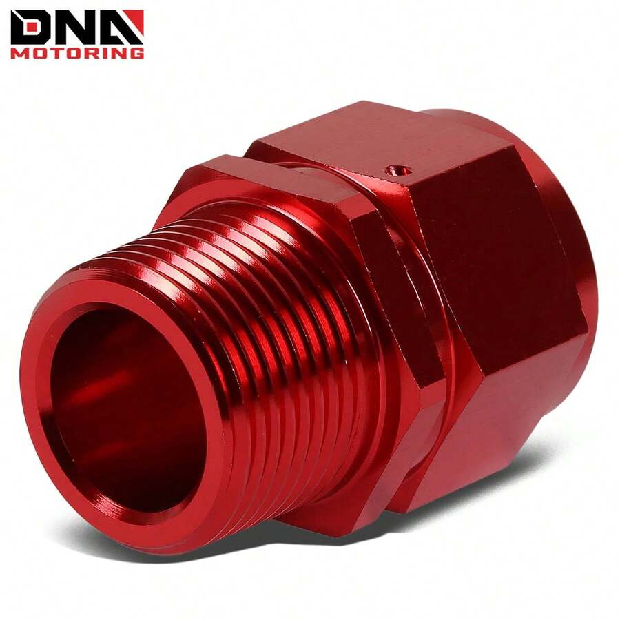 16-AN Female Flare To 1" Npt Male Red Aluminum ExpANder B-Nut Swivel Fitting - 紅色 - 查看 1