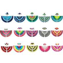 1pc Bird-Wings-Costume For Kids Dress Up, Felt Feathered Owl Parrot Chicken Animal Role Play Costume Halloween Party, Bird-Costume-Peacock-Wings For Kids With Bird, Gift For Girl Boys - Multicolor - View 4