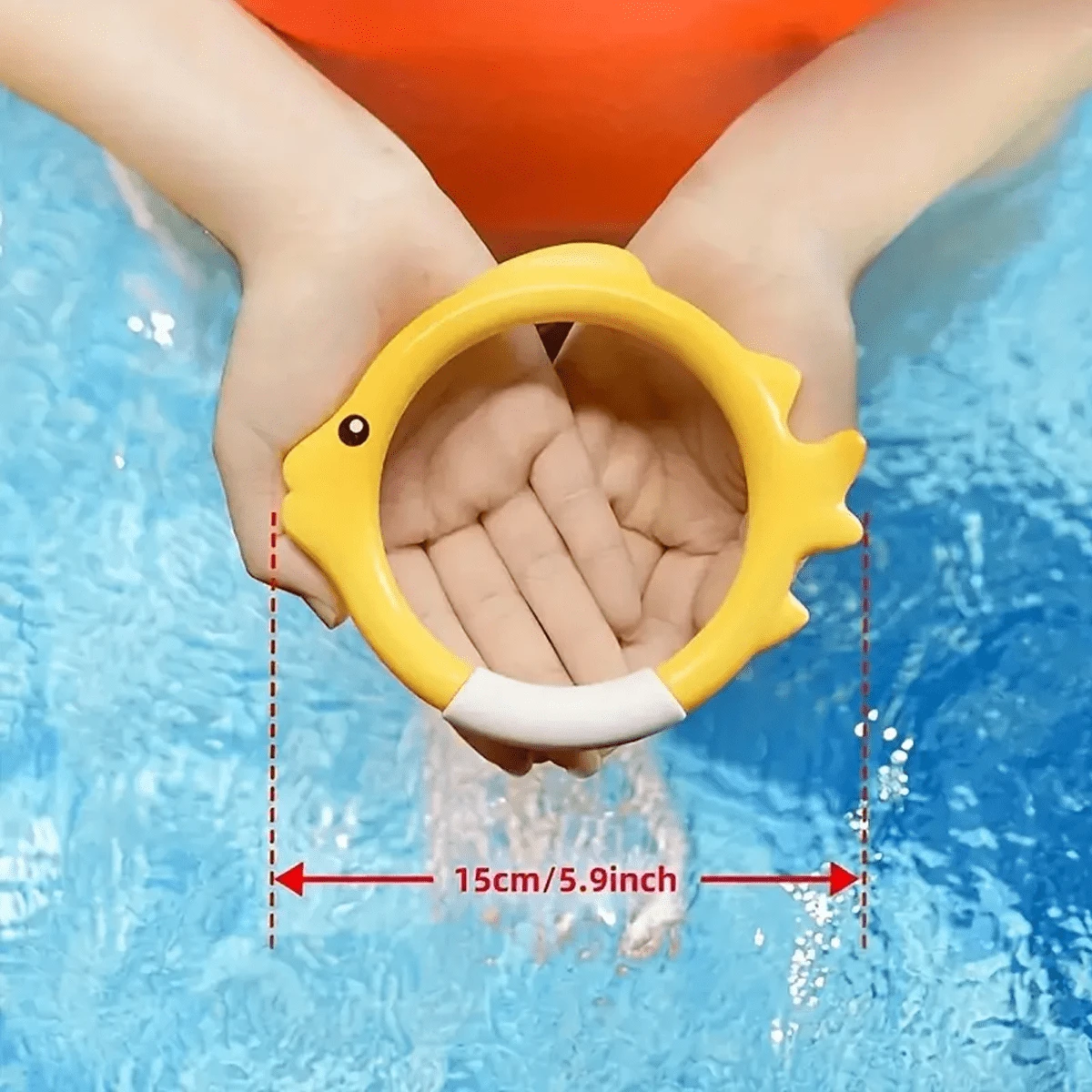 Diving Swimming Toy Diving Octopus And Fish-Shaped Diving Ring ...