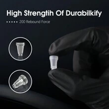 20 支/盒纹身针，（RL RS M1 RM 系列）一次性纹身针标准圆形背衬适合纹身艺术家和初学者人体艺术设计纹身用品