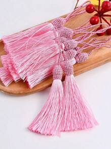 10入組絲質流蘇，DIY流蘇裝飾，流蘇吊墜，流蘇裝飾品，帽子流蘇，掛飾配件 - 彩色 - 查看 7