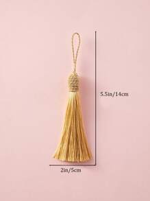 10入組絲質流蘇，DIY流蘇裝飾，流蘇吊墜，流蘇裝飾品，帽子流蘇，掛飾配件 - 彩色 - 查看 2