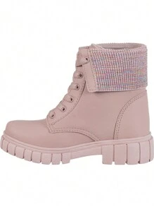 GiGiL Kids Boots - 乾枯玫瑰色 - 查看 2