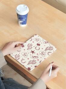 Beach Western Element Case Compatible With Samsung Galaxy Tab/IPad,IPad 9th/8th/7th Generation 10.2 Inch ,New IPad 10th Generation Cover,With Auto Wake/Sleep,Four Corners Anti-Fall