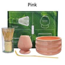 4pcs Japanese Matcha Set Bamboo Whisk Teaspoon Tea Sets Indoor Beverage Shop Tea-Making Tools Accessories Back To School - White - View 20