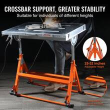 Welding Table 30  X 20   400lbs Load Capacity Steel Welding Workbench Table On Wheels  Folding Work Bench With Three 1.1  Slot  3 Tilt Angles  Adjustable Height  Retractable Guide Rails - 銀色 - 查看 4