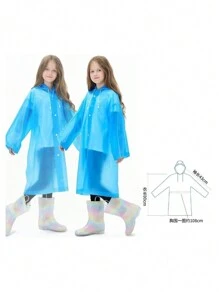 IMPERMEABLE PARA INFANTE AJUSTABLE CON GORRO. DIFERENTES COLORES - Morado Violeta - Ver 5