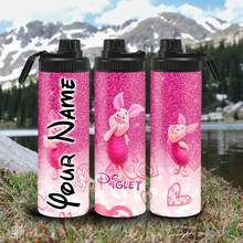 1 bình giữ nhiệt bền bỉ chống rò rỉ bằng thép không gỉ hai vách 20oz hình heo con, thích hợp để đi xe đạp, đi bộ đường dài, tập thể dục và đi bộ đường dài, v.v. - màu sắc - Xem 11