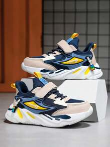 Zapatos de moda transpirable casual para niños atlético - Azul Marino - Ver 1