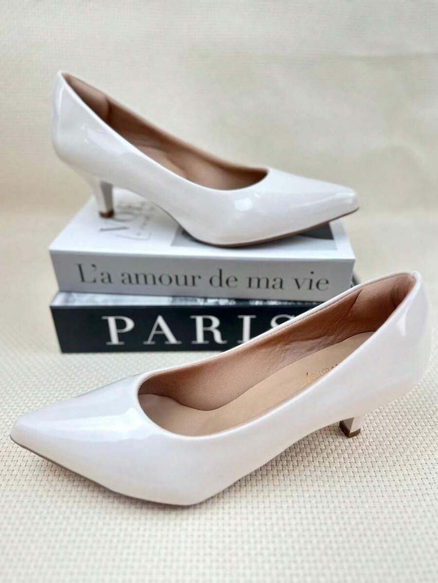Women Pumps - White - View 1