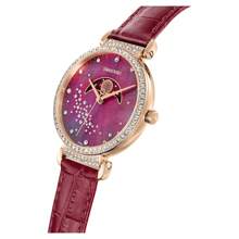 Reloj de mujer SWAROVSKI PASSAGE MOON PHASE Fase lunar roja 5613323 - Rojo - Ver 8