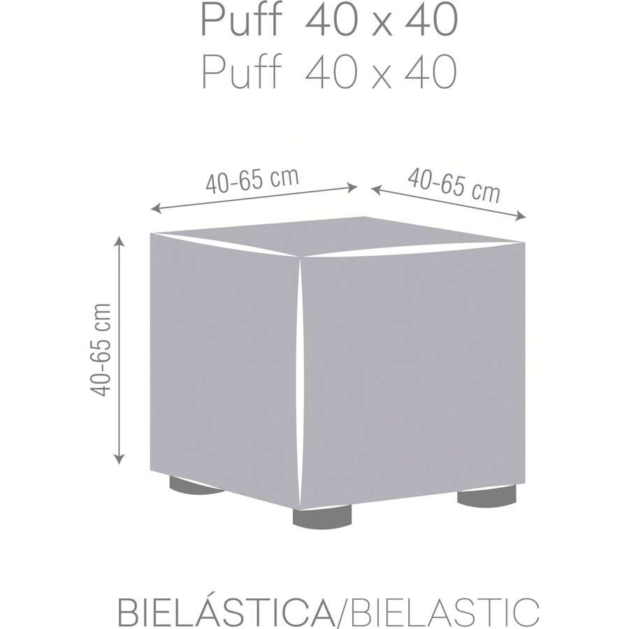 Eysa BiElastic Jacquard Bean Bag Cover 40x40 Extra Soft Touch Bean