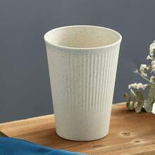 5个装小麦秸秆杯塑料杯不易破碎饮水杯可重复使用洗碗机友好型水杯（多色） - 彩色 - 查看 13