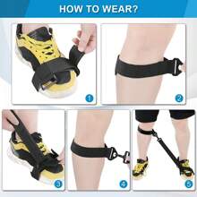 Golf Leg Movement Corrector Helps You Optimize Your Hitting Posture And Smooth Movements!