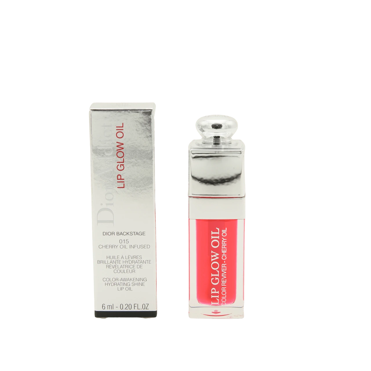 Christian Dior Addict Lip Glow Oil 6ml - 015 Cherry - View 1