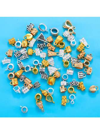 yuenz 4Color 20 Types Of Three-Way Connecting Beads Alloy For Bracelet Necklace Pendant DIY Handmade Jewelry Accessories Making R224