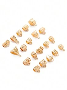 4Color 20 Types Of Three-Way Connecting Beads Alloy For Bracelet Necklace Pendant DIY Handmade Jewelry Accessories Making R224