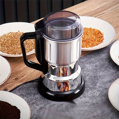 High Power Electric Coffee Grinder Kitchen Cereal Nuts Beans Spices Grains Grinder Machine Multifunctional Home Coffee Grinder