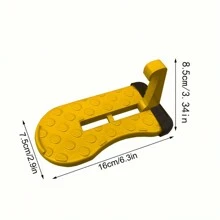 Foldable Car Roof Rack Door Step Compatible Universal Hook Assisted Walking Car Pedal Aluminum Alloy Safety Hammer - Multicolor - View 6