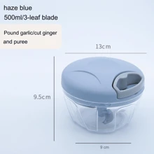 Knoblauchquetscher, Mini Knoblauch-Zerkleinerungsmaschine, manuelle Knoblauchpresse, Küchenknoblauchzerkleinerer, Knoblauchschneider, Ingwerquetscher, ideal zum Zerkleinern von Knoblauch, Ingwer, Nüssen