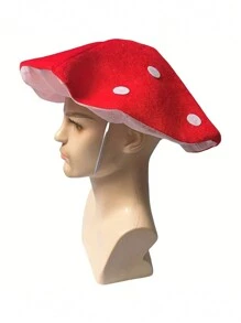 1 pieza Sombrero gigante con diseño de hongo para accesorios de disfraces de cosplay, gorro para bodas, despedidas de soltero, Halloween, Día de San Valentín - sin componentes eléctricos y sin plumas - Multicolor - Ver 7