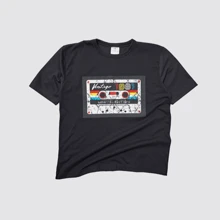 Young Boys Shirts - màu đen - Xem 1