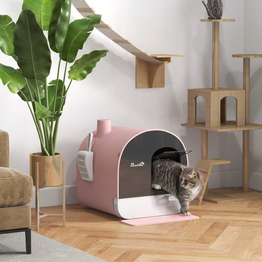 Litter Boxes & Litter Mats - Hồng - Xem 1