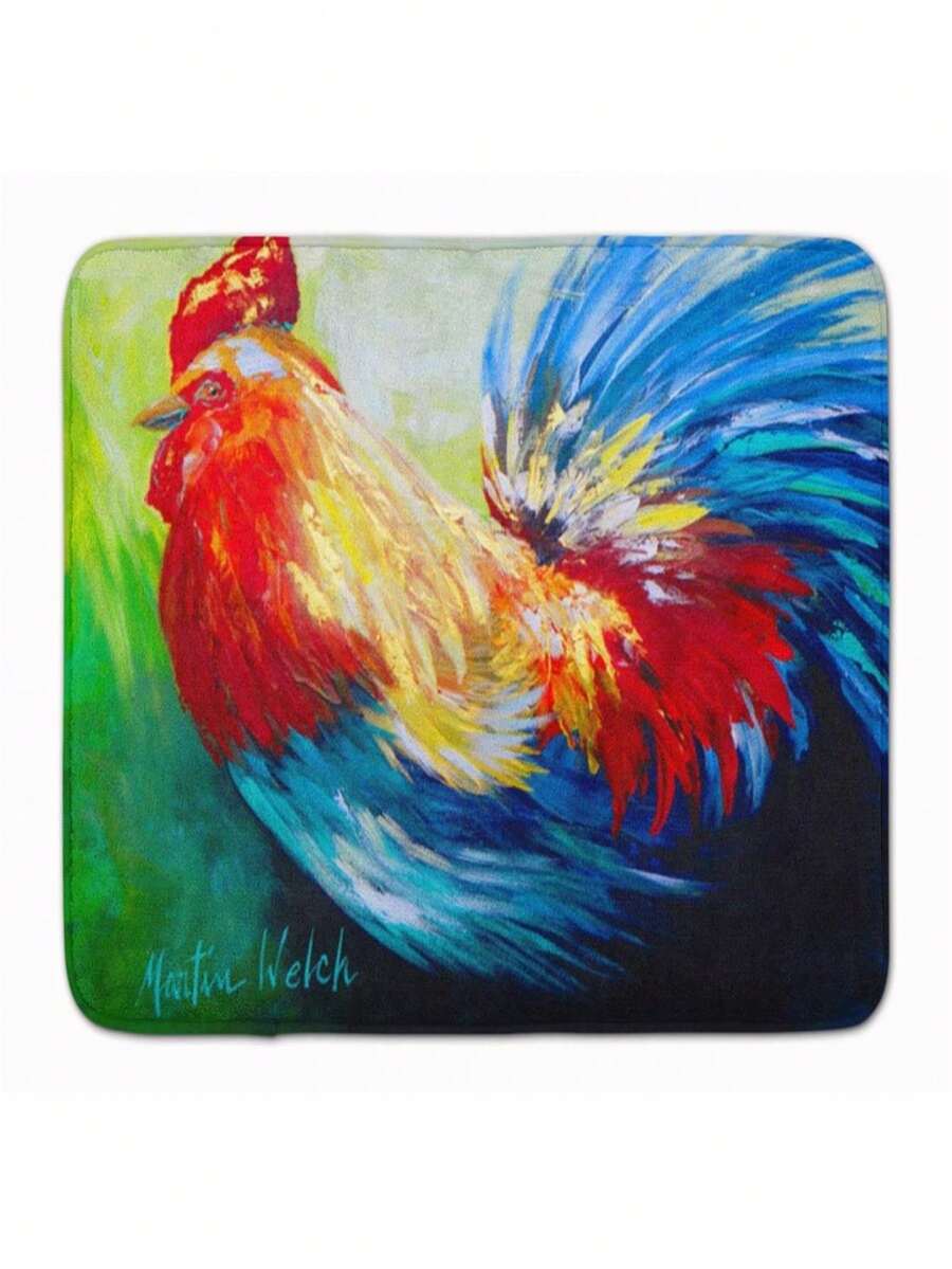 Bird - Rooster Chief Big Feathers Machine Washable Memory Foam Mat - Nhiều màu - Xem 1