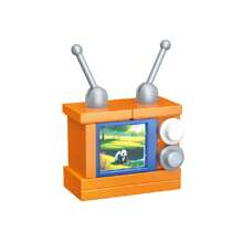 12 件/套微型家用电器积木套装 - 精致细致、色彩鲜艳、互锁积木，适合教育和创意建筑体验 - 非常适合家庭建造、成人、独特的派对礼物、生日礼物、圣诞节礼物。房间装饰冬季礼物感恩节礼物彩色块彩色积木 - 彩色 - 查看 4