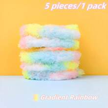 5 que len xoắn họa tiết siêu dày và siêu dày 39,3 inch/100cm, thủ công tự làm, chó con, thỏ và gấu, que làm sạch ống bằng vải lông san hô cỡ lớn, que làm sạch ống dài, thân cây nhung lông dày và dài, đồ thủ công làm từ thân cây nhung lông, động vật thân cây nhung lông với que làm sạch ống dày, dự án tự làm và đồ trang trí thủ công - Nhiều màu - Xem 14