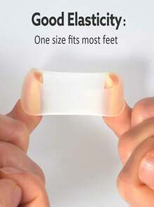 Gel Toe Protectors, (2/4/6/10/20 Pcs) Toe Covers Toe Tubes, New Material, For Bunion Blisters, Calluses, (For Small Toes), Silicone Toe Covers For Overlapping Big Toes, Protection, Toe Separators - Multicolor - View 4