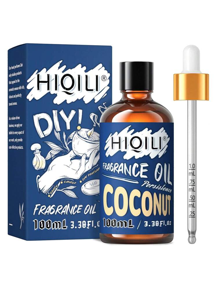HIQILI ココナッツの香りのフレグランスオイル、100mL/3.38 Fl.Oz. DIY